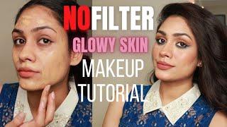 Dewy Skin Makeup Tutorial|Affordable Soft Glam | Aditi Jatawat