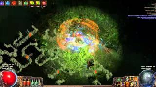 Path of Exile: Lawnmower Marauder Destroying Maps