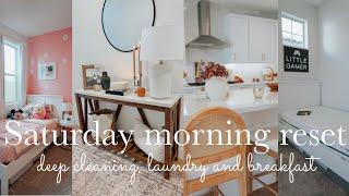  NEW SATURDAY MORNING RESET!! || CLEANING MOTIVATION || CLEAN WITH ME 2024