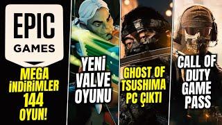 EPIC MEGA İNDİRİMİ OYUN ÖNERİLERİ / GHOST OF TSUSHIMA PC / CALL OF DUTY GAME PASS / DEADLOCK (VALVE)