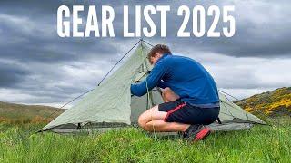 My Backpacking Gear List for 2025