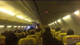 Legendary Ryanair Pilot Gets The Party Started Early For Irish Fans Flying To Lyon