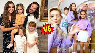 A For Adley Family VS Yana Chirkina Family (Real Names & Ages) 2024