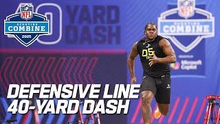 FULL Defensive Line 40-Yard Dash | 2025 NFL Combine