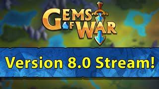 ️ Gems of War: Version 8.0 Launch Night Live Stream ️