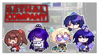 voice actors and robin simp play LETHAL COMPANY