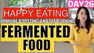 DAY26 | JAPANESE FERMENTED FOOD -Immune Boosting and Fat Burning!  Happy Eating Challenge 2022