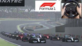 Interlagos é a Nossa Casa na Formula 1 - F1 2019 Modo Carreira Volante Thrustmaster T300