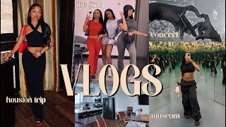 VLOGS: 48 HOURS IN HOUSTON WITH THE GIRLS! | nicki concert, huge mall, house tour, museum, & more!