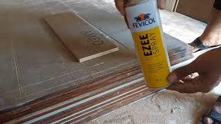 How to used Pidilite Fevicol Ezee spray | perfect install to wood work