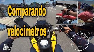 SHI250 Painel vs GPS - VELOCÍMETRO MARCA ERRADO?