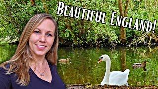 Americans UK Adventure | Beautiful Relaxing WALK through ENGLAND - Vlog