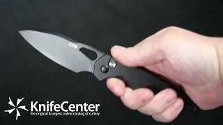 CJRB Cutlery Frack Button Lock Folding Knife