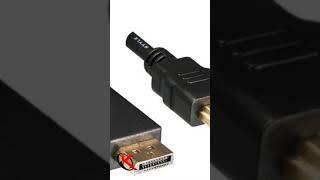 هل ينقل مدخل #ديسبلاي_بورت الصورة و #الصوت  ؟؟ HDMI #displayport