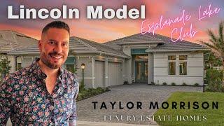 Taylor Morrison | Lincoln Model | Luxury | Esplanade Lake Club [VLOG]