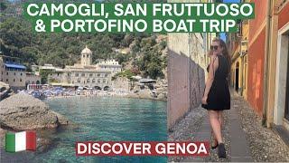 Camogli, San Fruttuoso and Portofino ️ Genoa travel Guide | Italy Travel Vlog 