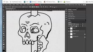 7  Using the Tilt Tool and Finishing Off the Line Art