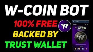 Wcoin Telegram Mining Bot Full Guide | Wcoin Telegram Mining Bot Withdraw | Wcoin Bot Wallet Connect