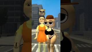 CAN YOU CATCH SQUID GAME RANDOM SPRUNKI EYES TRAIN in Garry's Mod