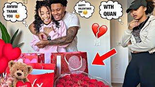 Caught Surprising Another Girl On Valentines Day!