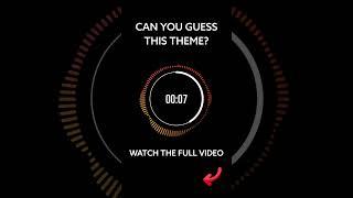 Guess the theme #1 #shorts  #gaming #soundtrack #quiz