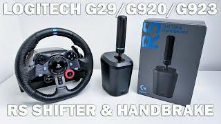 So verwenden Sie Logitech G29/G920/G923 mit Logitech RS Shifter & Handbrake