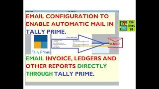 How to Send Email in Tally Prime | How to Send E-mail from Tally | Email from Tally Prime