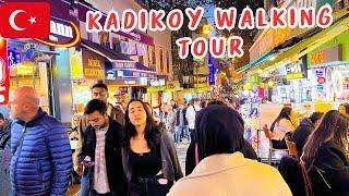 Istanbul Walking Tour 2024 Kadikoy & Moda District | Cafes & Restaurants | 4KHDR | Parivish World