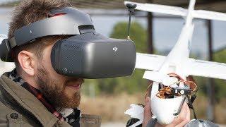 DJI GOGGLES RE CRASH RC PLANE