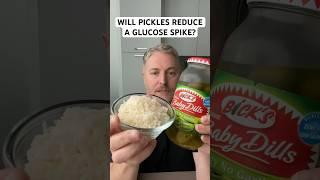 Will dill pickles help to reduce a glucose by caused by rice? ￼#glucose #bloodpressure #dillpickles