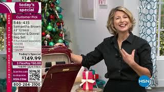 HSN | Samantha Brown Luggage Collection 10.06.2023 - 12 AM