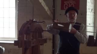 Chatham Historic Docks -Traditional Rope Making Demo part2