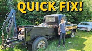 JD Rebuilds and Replaces Starter on Family Farm Truck '59 Dodge