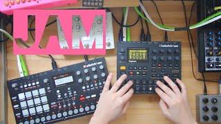 Elektron analog rytm JAM with digitakt,microcosm "Swelling" 01/05/21 PM 13:30