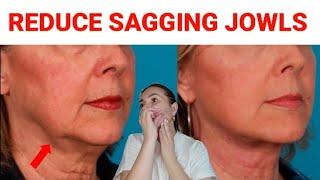 Effective massage for SAGGING JOWLS