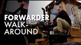 Tigercat Forwarder Walk-around