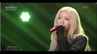 ROSÉ로제 - number one girl (이영지의 레인보우)