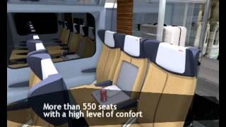 Talgo Avril High speed and state of the art passenger train.avi