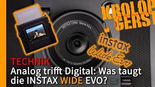 Analogue meets digital: What is the INSTAX Wide Evo good for?  Krolop&Gerst