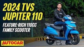 2024 TVS Jupiter 110 - Price, features, variants and more | Walkaround | Autocar India