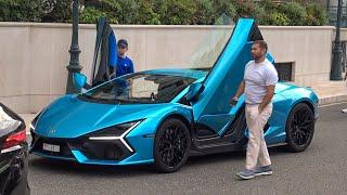 Billionaires Supercars Arriving at Casino de Monaco!! Carspotting Monaco 2024