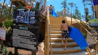 Twin Falls (Slides) at Nocatee Spray Water Park