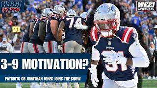 Jonathan Jones on How the Patriots Can Stay Motivated with a Losing Record!