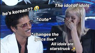 Rosé and Bruno owning MAMA Awards (feat. Aespa, Treasure, Enhypen, Zerobaseone) ️