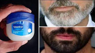 White beard transforms into a black beard naturally in 4 minutes // Natural white beard dye with Vas