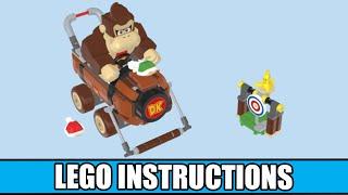 LEGO Donkey Kong & DK Jumbo Instructions - Super Mario - 72033 - Mario Kart