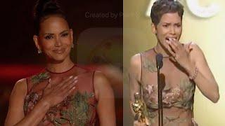 Halle Berry Reacts To Re-Wearing 2002 Oscars Gown In 2024