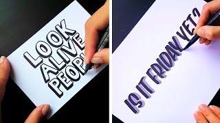 HAND LETTERING FOR BEGINNERS