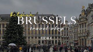 ENG) Belgium Brussels Travelog️ Belgium WafflesChocolate Home of the Smurfs⎟FROM.K