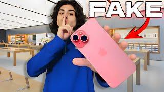 Returning FAKE IPhone 15 To Apple Store!